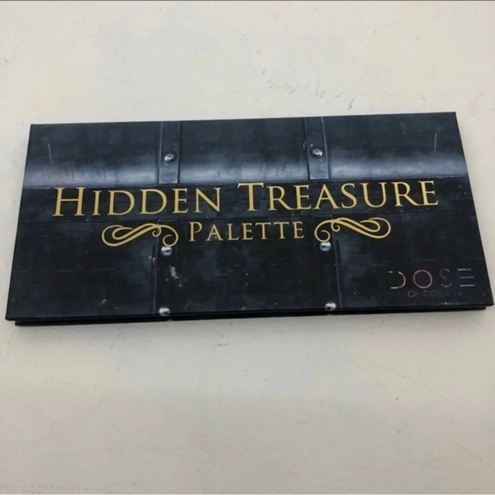 Dose of color hidden treasures eyeshadow Palette neutrals shimmers every day